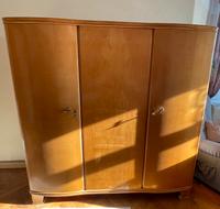Kleiderschrank Schlafzimmerschrank 1960er Jahre DDR Massivholz Thüringen - Pössneck Vorschau