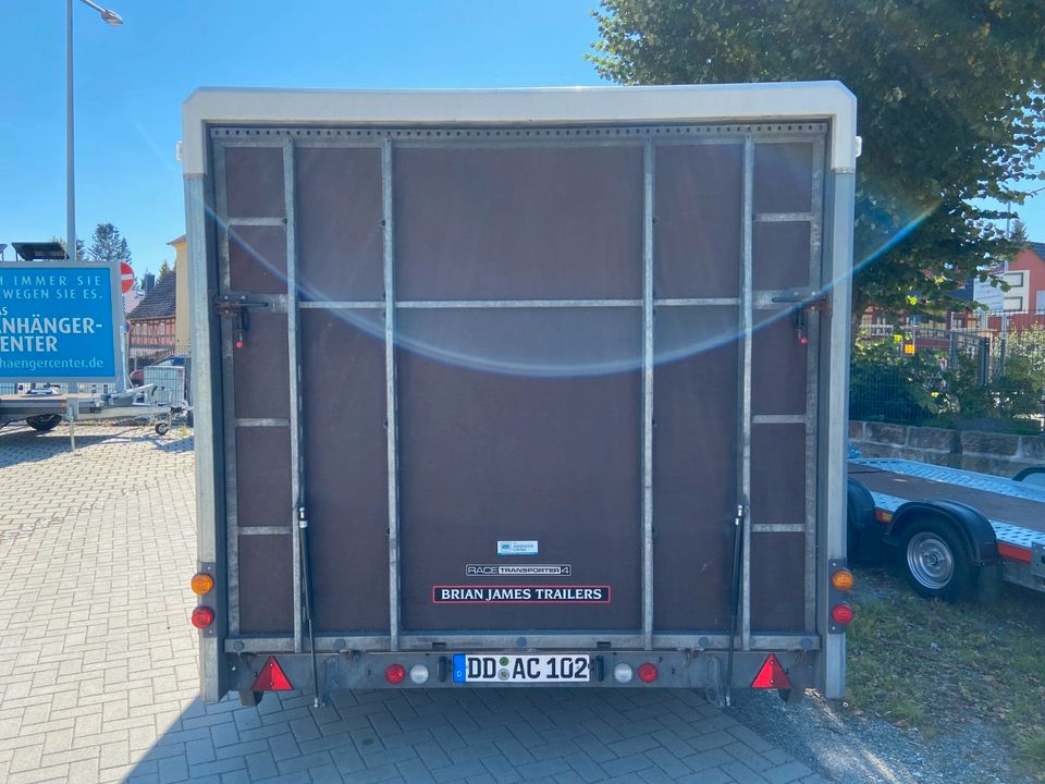 ❌ Verkauf geschl. Autotransproter Brian James Trailer RT4 ❌ in Dresden