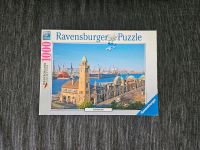 1000 Teile Puzzle,Ravensburger,Hamburg,Landungsbrücken,vollständi Nordrhein-Westfalen - Düren Vorschau