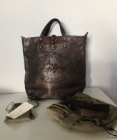 CAMPOMAGGI TASCHE LEDERTASCHE SHOPPER BRAUN LEDER NEU Baden-Württemberg - Rechberghausen Vorschau