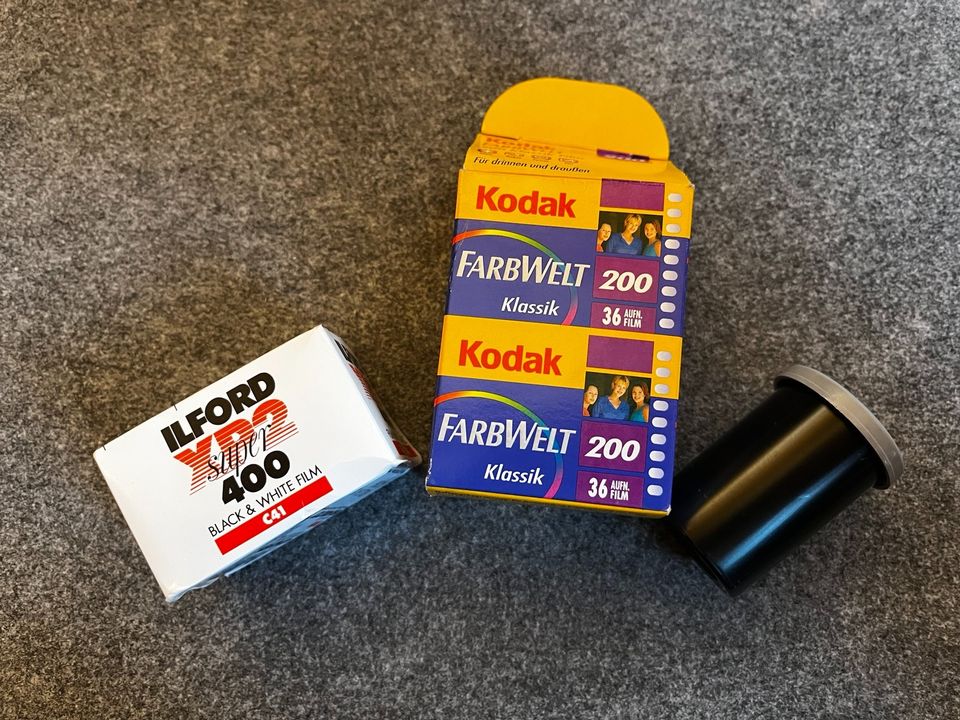 2x Abgelaufene Filme Kodak + Ilford 36er in Hagen am Teutoburger Wald