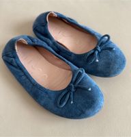 Super Zusrand Unisa Ballerinas 29 blau Wildleder Hessen - Kassel Vorschau