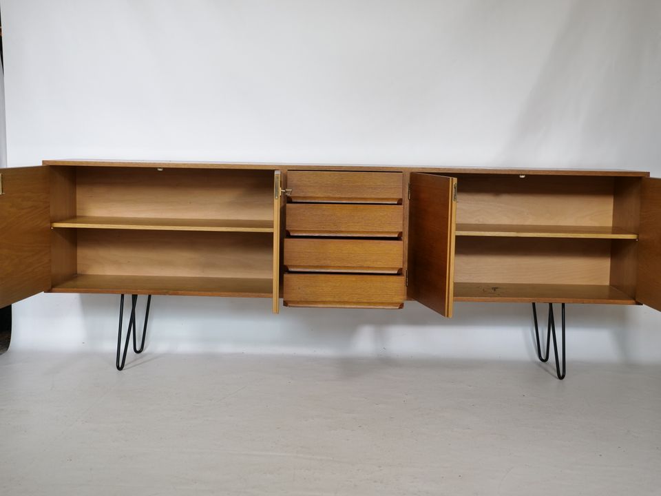 Teak Sideboard 60er Jahre Kommode Vintage Mid-Century Schrank in Mainz