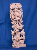 Indonesien-Bali, Sandelholz-Skulptur- Vishnu & Garuda - Asiatika Baden-Württemberg - Affalterbach   Vorschau