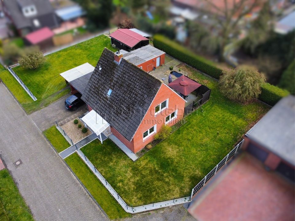 Charmantes Einfamilienhaus in Eisinghausen auf großem Grundstück in Leer (Ostfriesland)