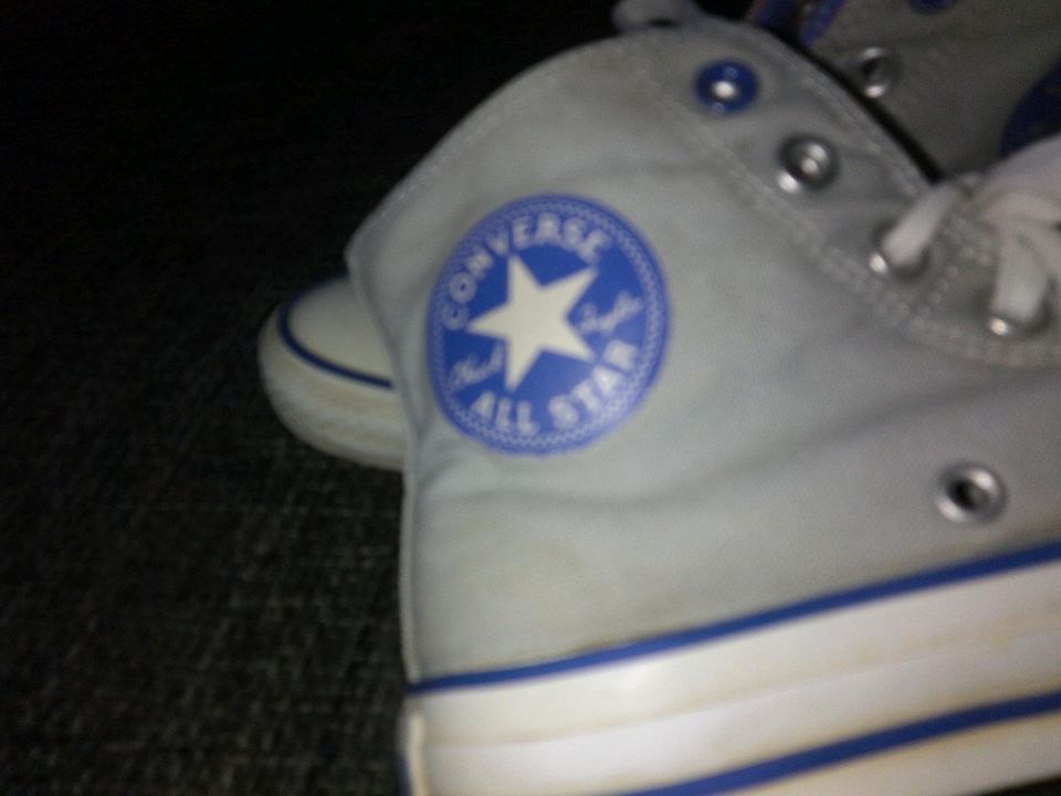 Graue Converse All Star in gr. 37,5 in Leipzig