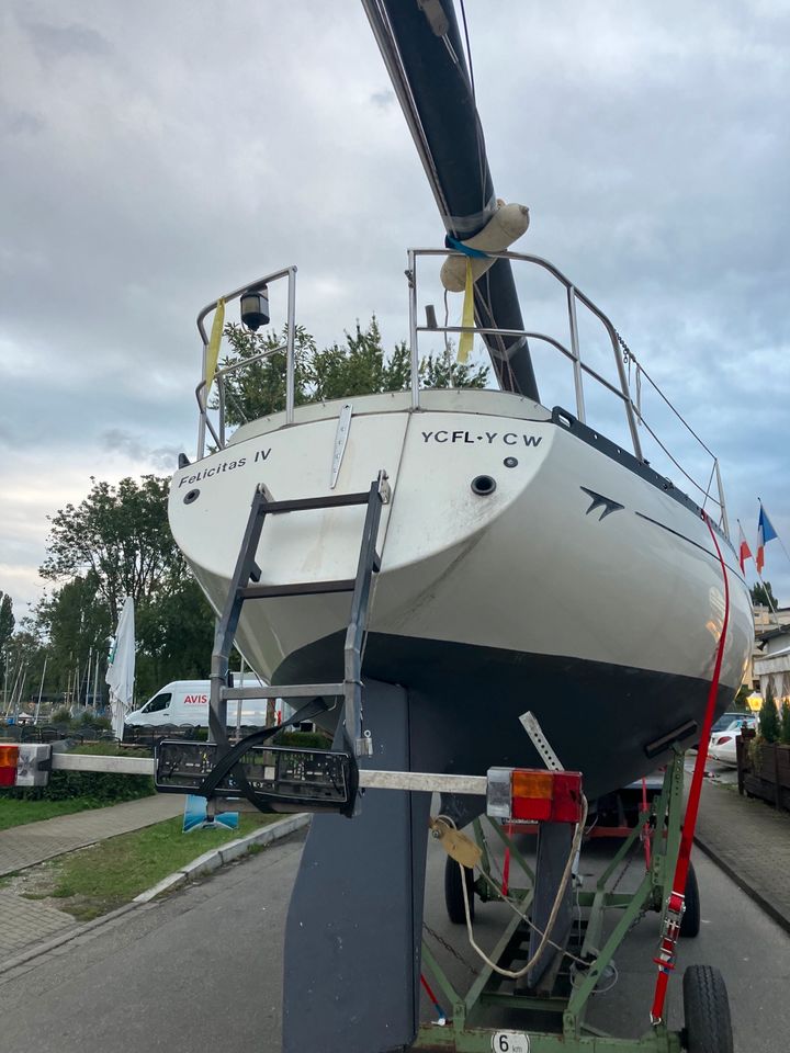 Segelyacht Esslinger&Abt Alpha 32 Segelboot Weber Trailer VERSAND in Schönhausen (Elbe)