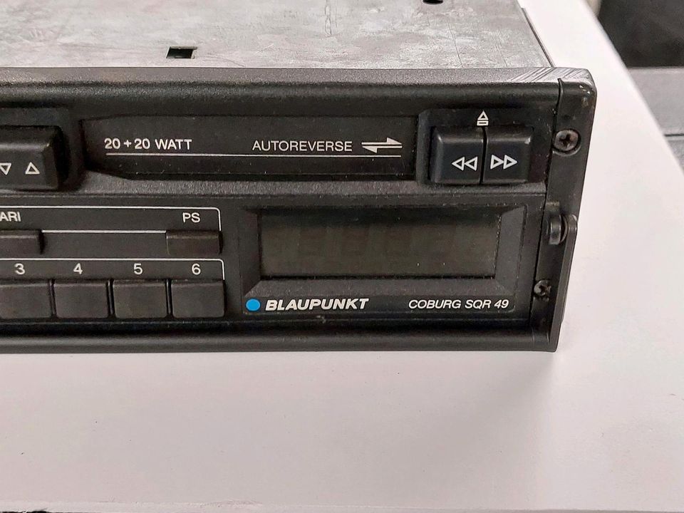 Blaupunkt Coburg SQR 49 Autoradio Oldtimer Youngtimer in Dortmund