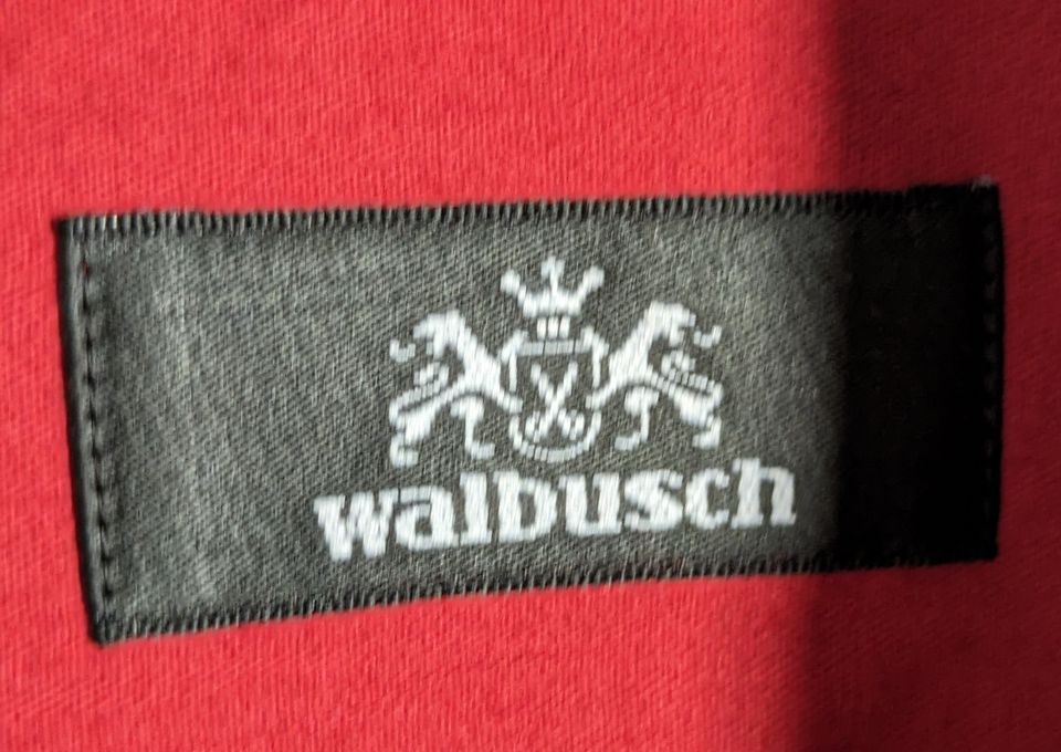 Damen Langarm Bluse rot, Walbusch, Gr, 40, Krempelärmel in Mechernich