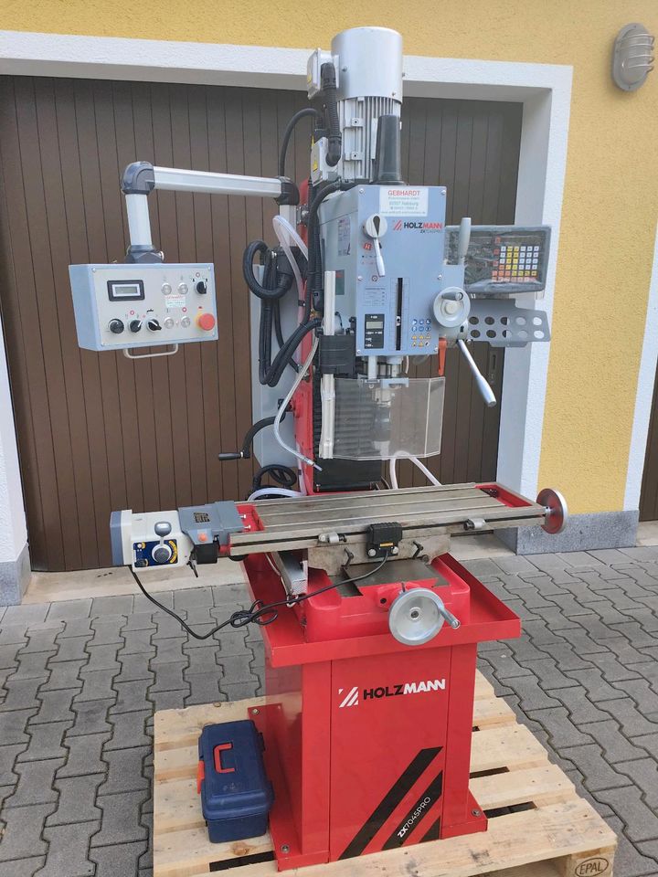 Fräsmaschine Bohr- Fräsmaschine Holzmann ZX7045PRO Digitalanzeige Aktion in Nabburg