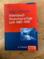 Buch: Dieter Hoffmann, Arbeitsbuch Deutschsprachige Lyrik Brandenburg - Schildow Vorschau