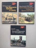 Eisenbahn, historisch, Der Bayerische Bahnhof in Leipzig, u.a. Dresden - Schönfeld-Weißig Vorschau