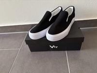 Vty Slipper Slip on Sneaker zum schlüpfen schwarz/weiß Gr. 40 neu Niedersachsen - Osnabrück Vorschau