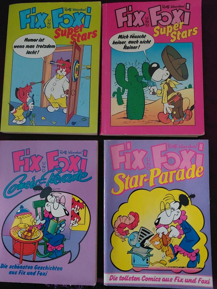Fix und Foxi Comic Bücher 80er Jahre zusammen 10€ in Fürstenwalde (Spree)