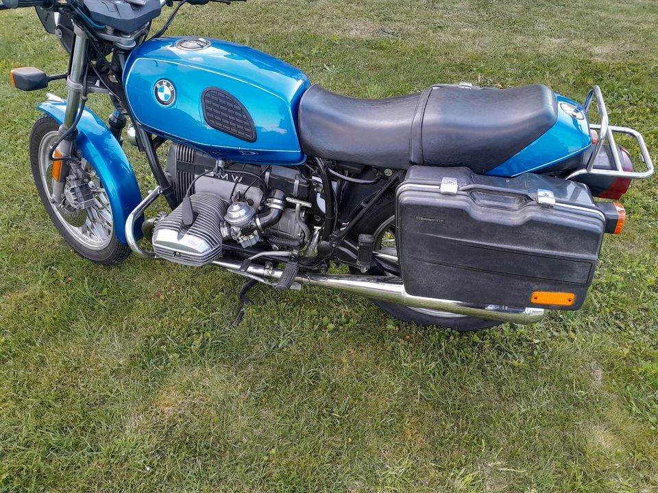 BMW r45 Motorrad oldtimer keine simson mz awo in Oßling