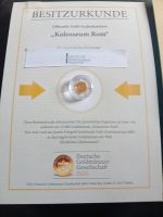 Münzen 2014 0,5 Gr Gold 999 Gold Kolosseum Rom.Nur Abholung Nordrhein-Westfalen - Paderborn Vorschau