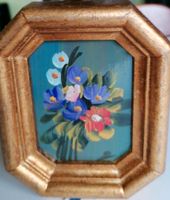 Blumenbild mini Annemonen Gerahmt vintage Niedersachsen - Nottensdorf Vorschau