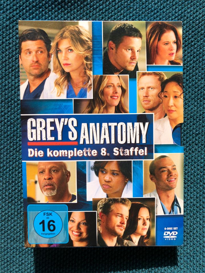 DVD Grey´s Anatomy Die komplette 8. Staffel 2013 in Kassel