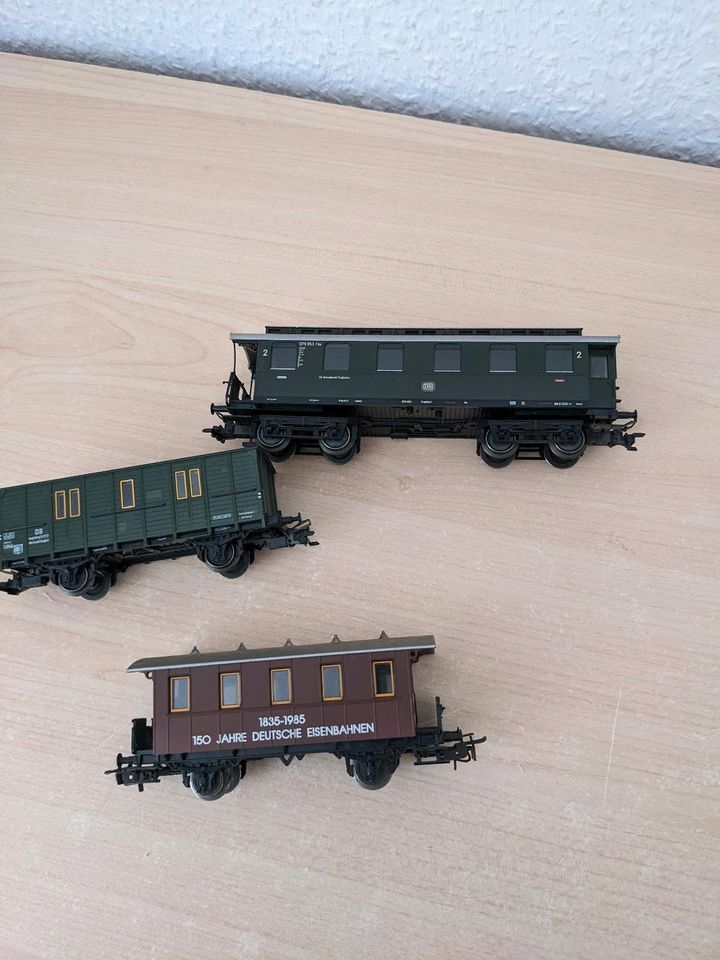 Lok, Wagons, Spur H0, Märklin, Konvolut, Paket,a 84 , Modelleisen in Rostock