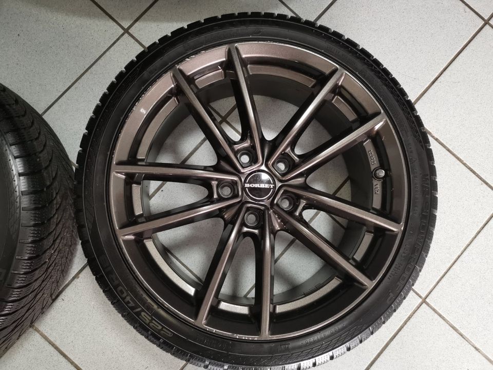 Kia Proceed Borbet Alufelgen Winterreifen 225/40R18 A4 in Burscheid