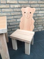 Kindermöbel (2 Stühle+Tisch), Handarbeit - Buche - Teddy - Ostern Nordrhein-Westfalen - Wadersloh Vorschau