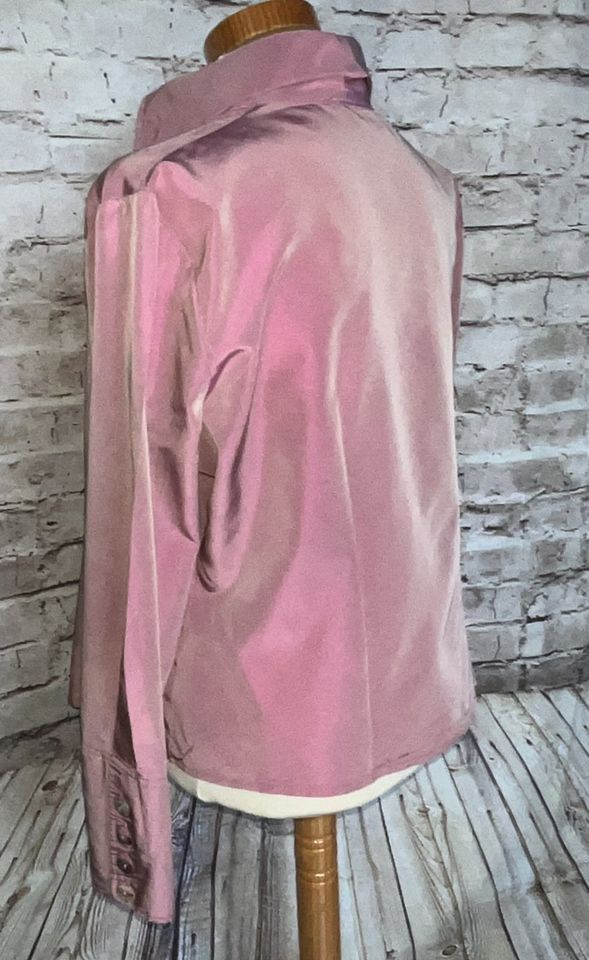 Bottega Bluse rosa Gr. L - XL kurzer Schnitt in Haltern am See