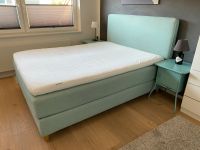 ! IKEA Bett Boxspringbett DUNVIK 160 x 200 mint grün türkis Bett Nordrhein-Westfalen - Solingen Vorschau