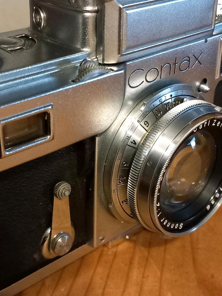 CONTAX II mit Carl Zeiss Sonnar 1:2 f=5cm T Carl Zeiss in Gifhorn