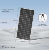 RENOGY 200W 12 Volt Solarpanel Monokristallin Solarmodul Berlin - Treptow Vorschau