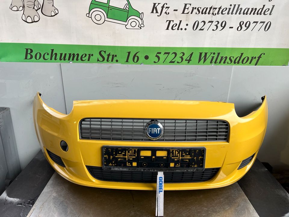 Stoßstange Fiat Grande Punto 199 gelb 507 vorne Frontschürze in Wilnsdorf