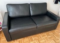 Leder Schlafcouch 2 Sitzer Ledercouch COR schwarz Cube Berlin - Spandau Vorschau