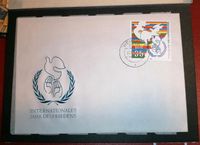 Ersttagsbrief DDR Internationales Jahr des Friedens 1986 Müritz - Landkreis - Waren (Müritz) Vorschau
