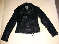 Lederjacke Damen Stilvoll Gr.34/36 schwarz -neuwertig- Sachsen - Frohburg Vorschau