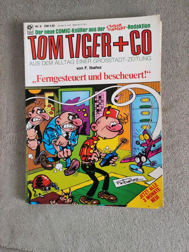 Tom Tiger & Co Comics F.Ibanez Clever und Smart in Neuss