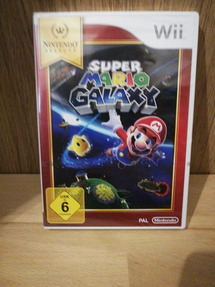 Wii Spiel - Super Mario Galaxy OVP in Tessenow