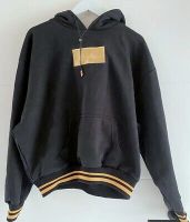 Vintage KARL KANI HOODIE Gr. L - 1990er schwarz / gold TOP Schleswig-Holstein - Heikendorf Vorschau