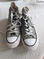Converse Chucks hoch Gr. 36,5 hellgrau Niedersachsen - Emden Vorschau