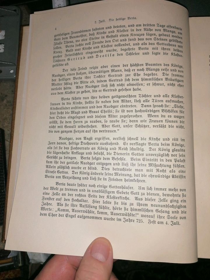 Heiligenlegende Heiligen Legende Lorenz Beer 1913 Juli Dezember 2 in Berlin