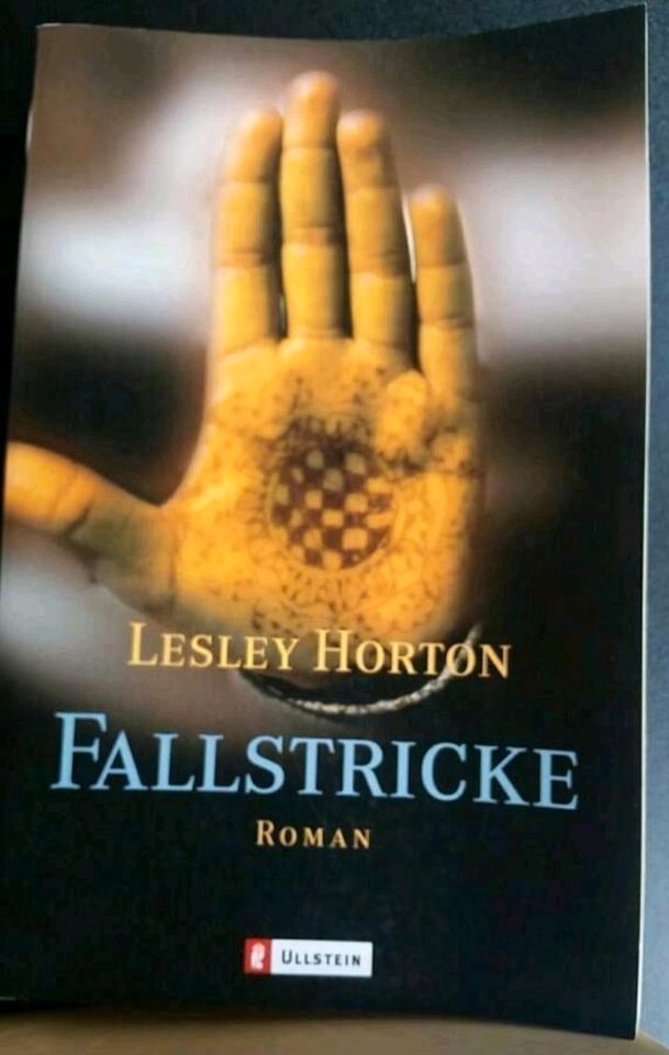 Buch Roman FALLSTRICKE v. Lesley Horton in Rosenberg