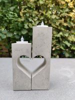 2er Teelichthalter Herz Beton *BETONmade* Aachen - Aachen-Haaren Vorschau