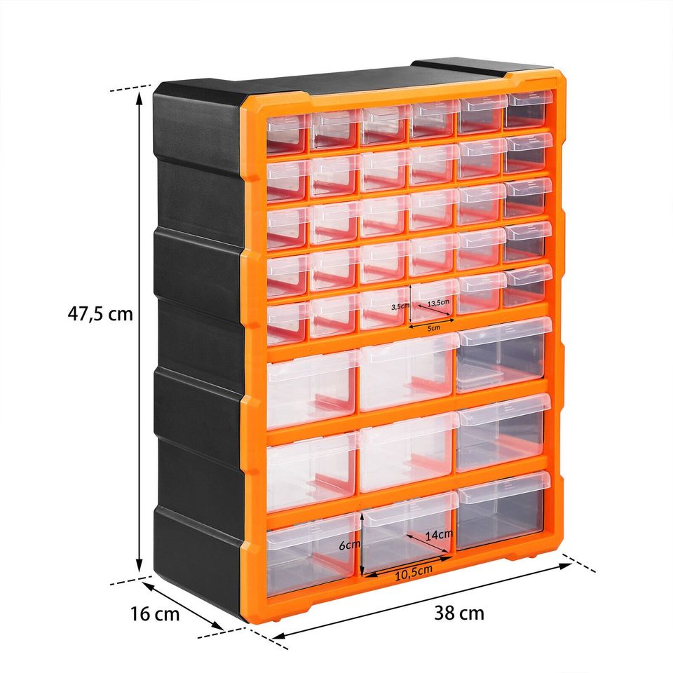 Kleinteile Organizer 39 Fächer in Weißenborn Erzgebirge