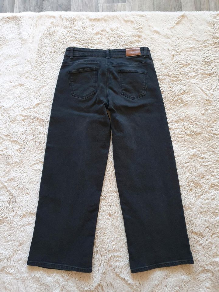 Jeans Name it Gr. 158 schwarz wide leg in Wächtersbach