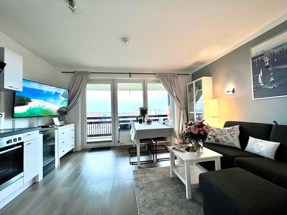 TOP Ostsee Ferienwohnung Meerblick Balkon Laboe Kiel in Laboe