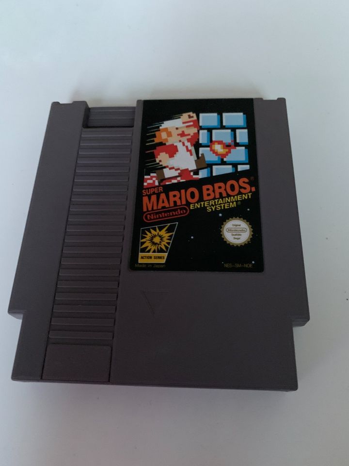 Super Mario Bros. 1 - Nintendo NES - Modul Spiel *läuft* in Bielefeld