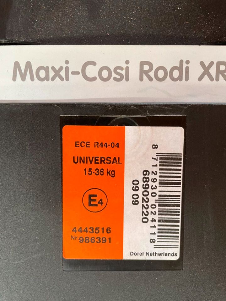 Kinder-Autositz Rodi XR von Maxi-Cosi in Otzing