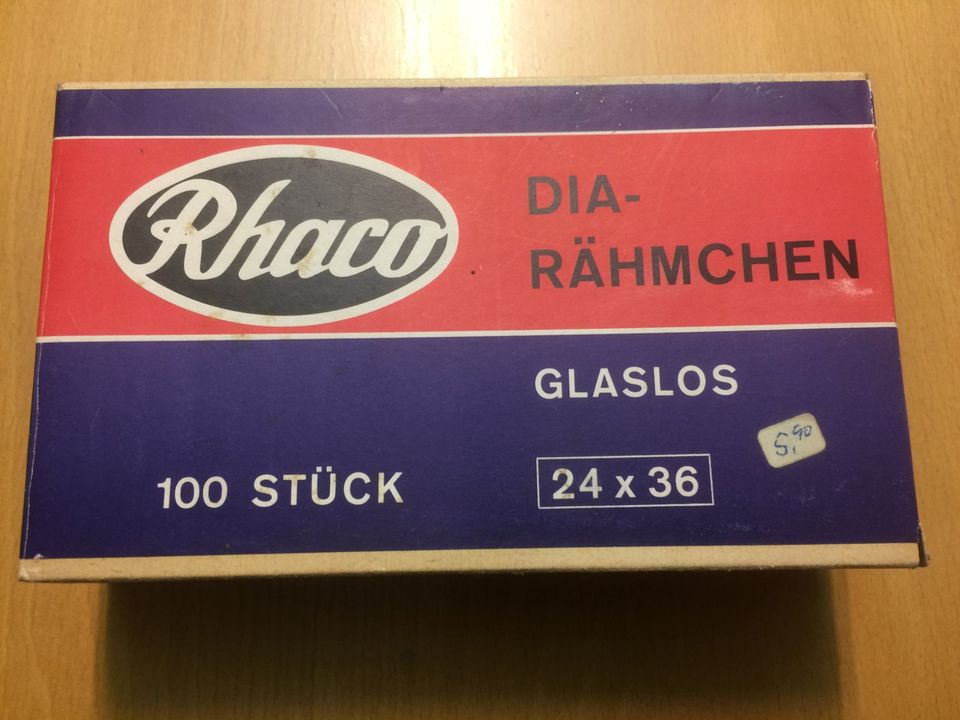 Rhaco Diarahmen glaslos 24x36, 100 Stück NEU in OVP in Düsseldorf