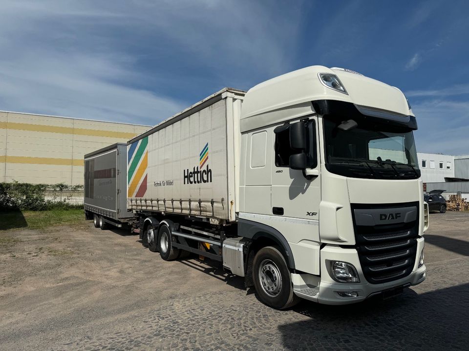 DAF XF 480 BDF Wechselbrücke / Multiwechsler SSC Hebebühne in Minden