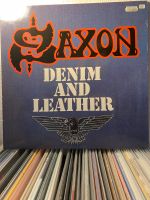 Saxon Denim and Leather Vinyl LP Schallplatte Heavy Metal Bayern - Regensburg Vorschau