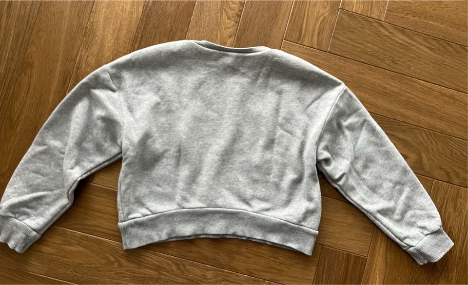 Sweatshirt, grau, Gr. 134, Zara, Mädchen in Ergolding