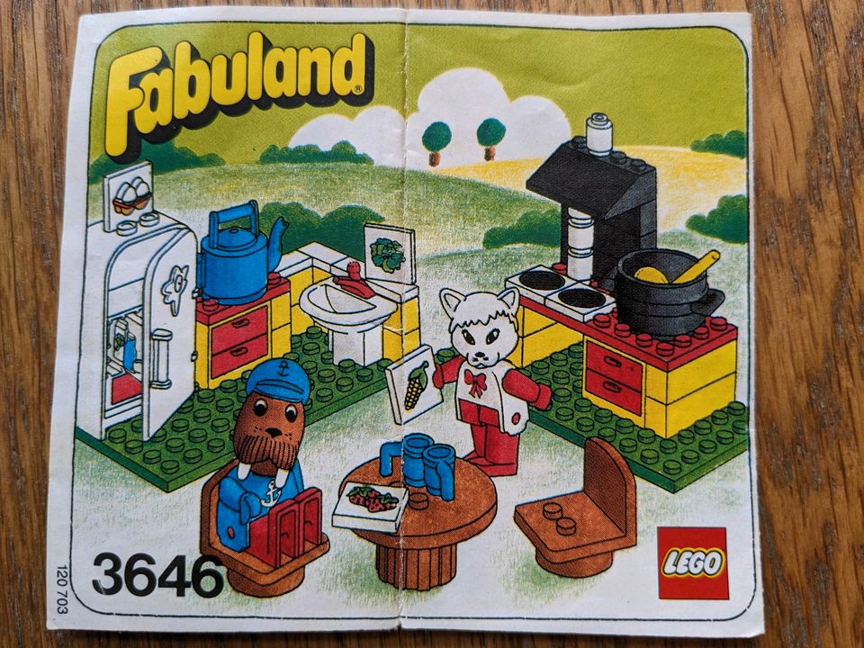 Lego Fabuland Küche, 3646, vollständig, selten, Rarität in Köln